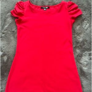 Mini dress, perfect with above the knees black boots